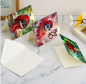 Preview: Diamond Painting 6 Stück Marienkäfer Karten